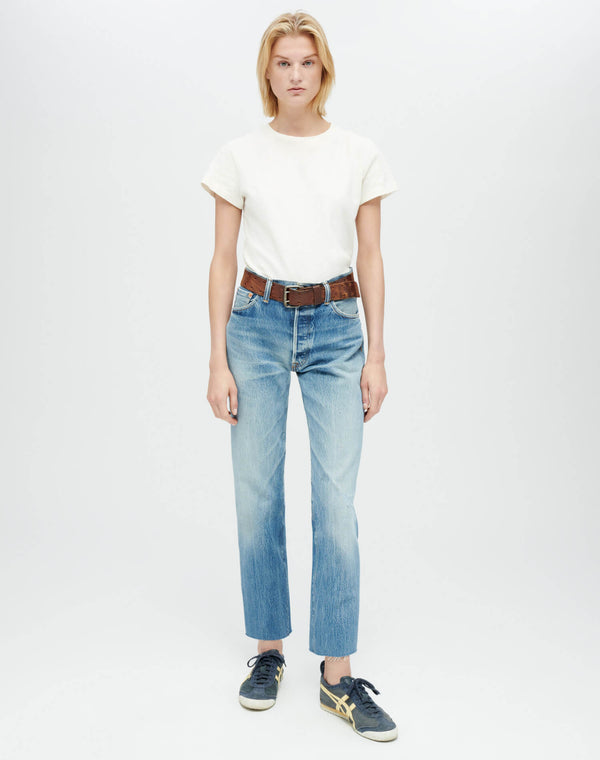 Re Done High Rise Stove Pipe Indigo