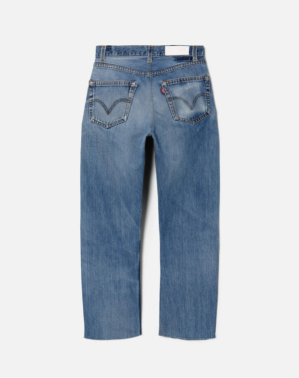 Re Done High Rise Stove Pipe Indigo