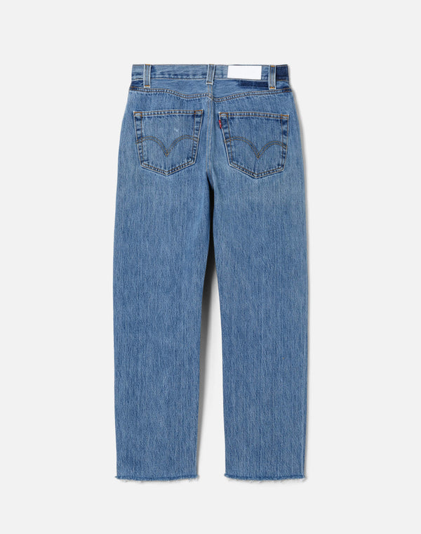 Re Done High Rise Stove Pipe Indigo