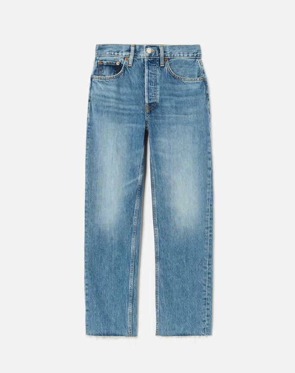 Re Done High Rise Stove Pipe Medium Vain