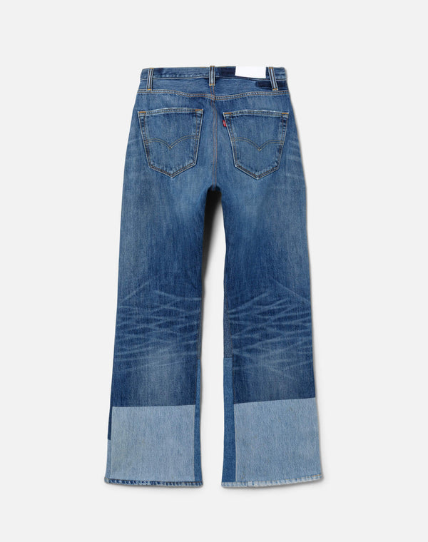 Re Done High Rise Wide Leg Indigo