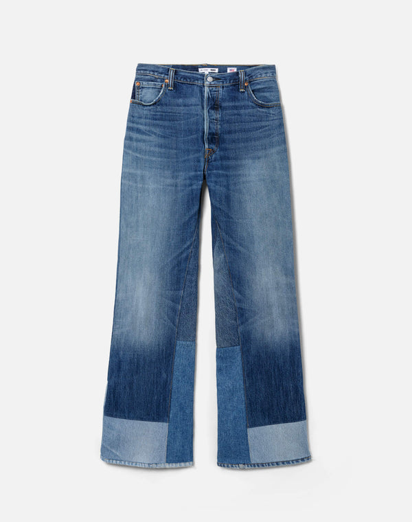 re done High Rise Wide Leg Indigo