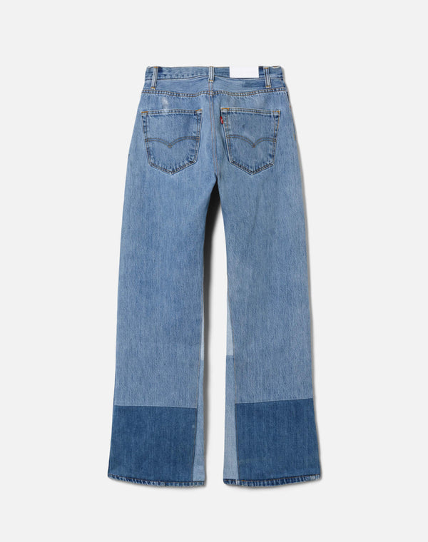 Re Done High Rise Wide Leg Indigo