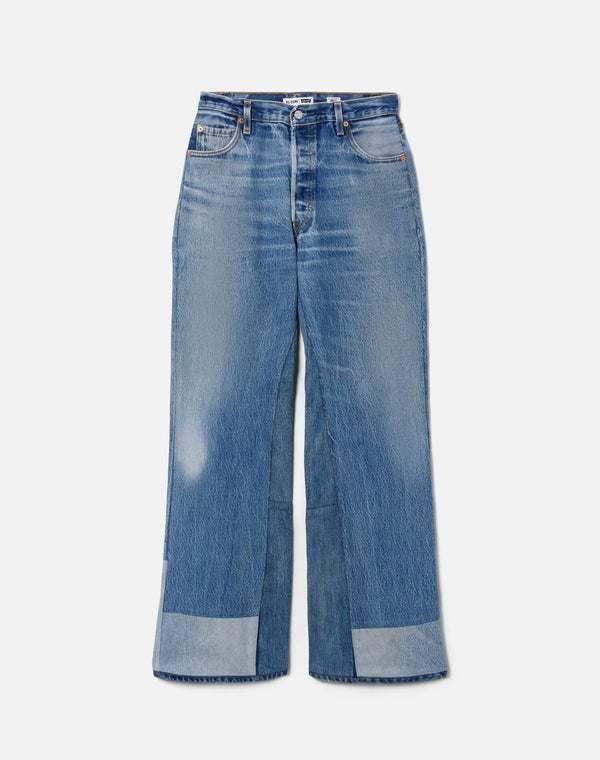 re done High Rise Wide Leg Indigo