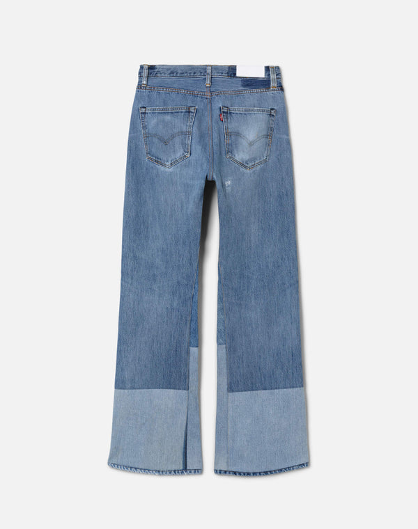 Re Done High Rise Wide Leg Indigo