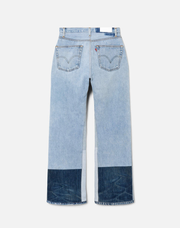 Re Done High Rise Wide Leg Indigo