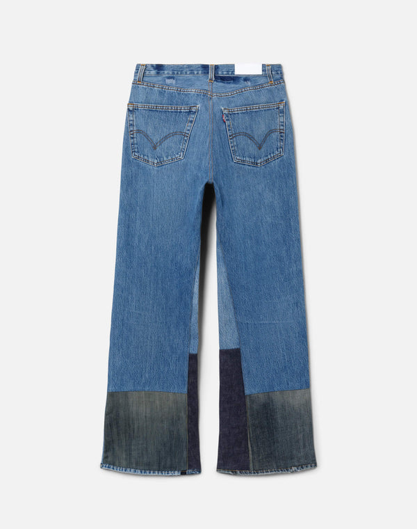 Re Done High Rise Wide Leg Indigo