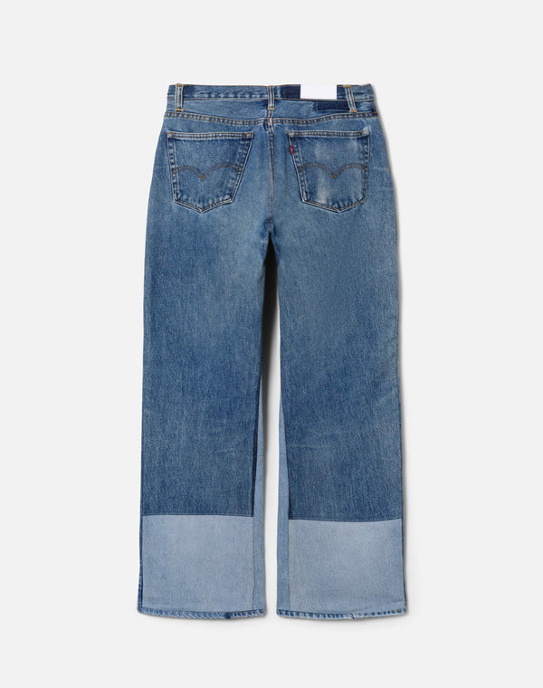 Re Done High Rise Wide Leg Indigo