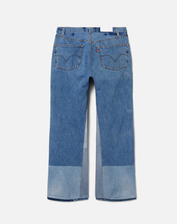 Re Done High Rise Wide Leg Indigo