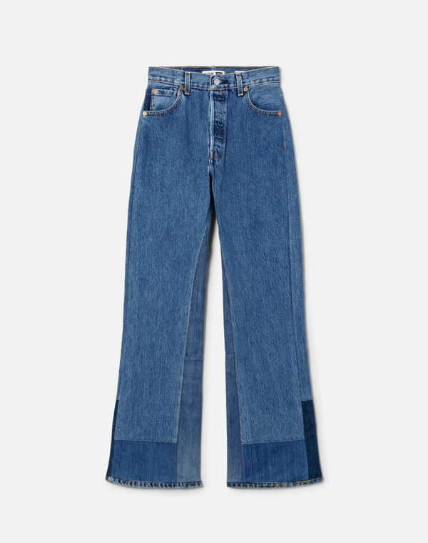 re done High Rise Wide Leg Indigo