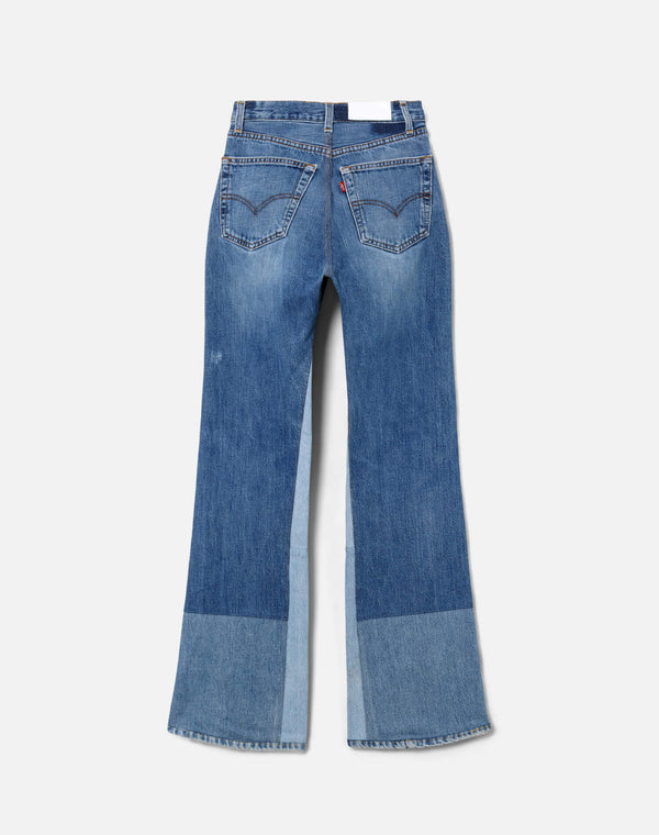 Re Done High Rise Wide Leg Indigo