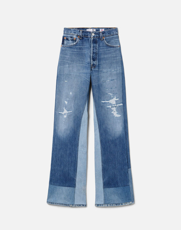 re done High Rise Wide Leg Indigo