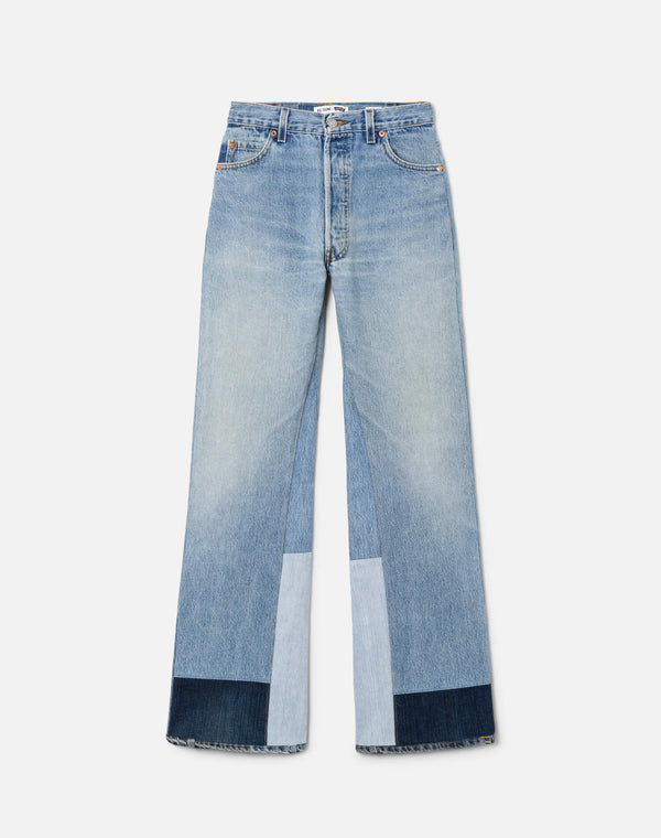 re done High Rise Wide Leg Indigo