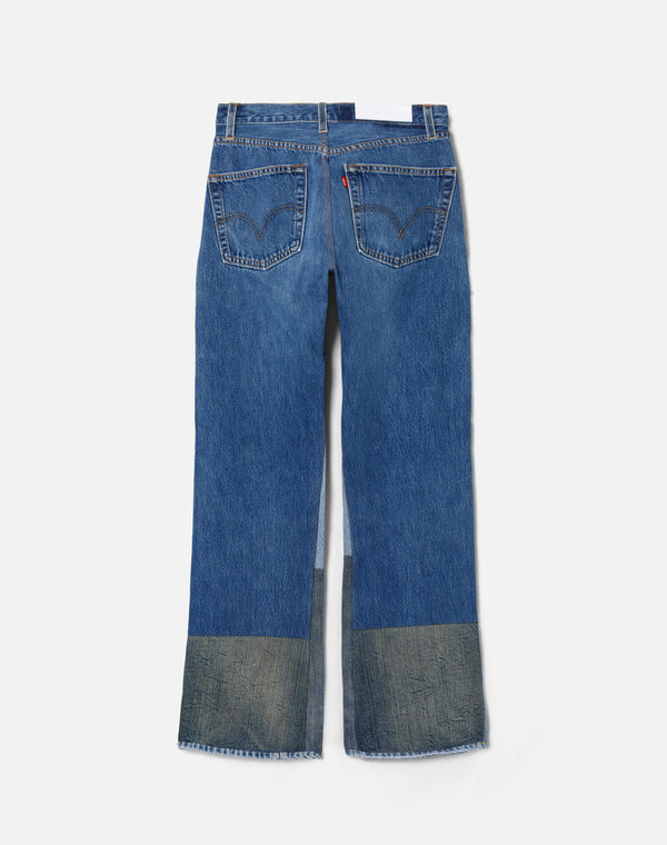 Re Done High Rise Wide Leg Indigo