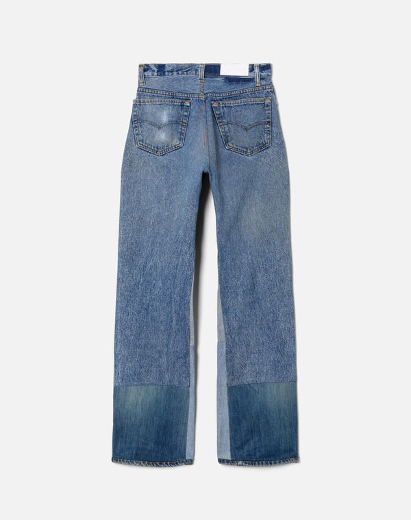 Re Done High Rise Wide Leg Indigo