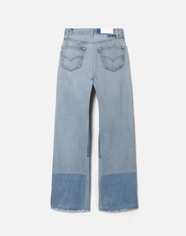 Re Done High Rise Wide Leg Indigo