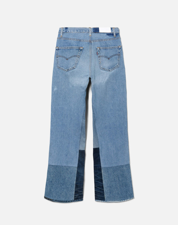 Re Done High Rise Wide Leg Indigo