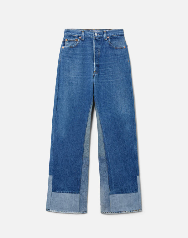 re done High Rise Wide Leg Indigo