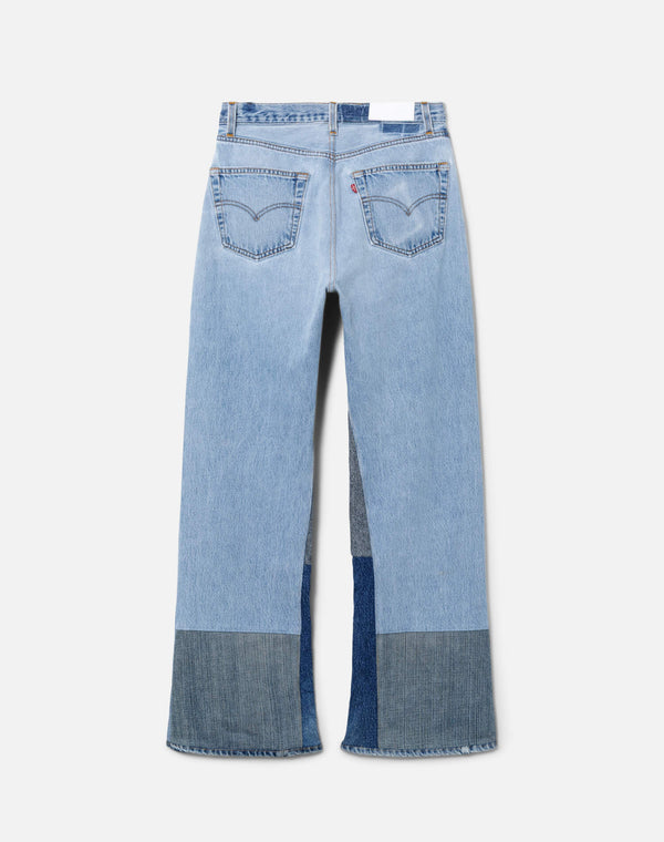 Re Done High Rise Wide Leg Indigo