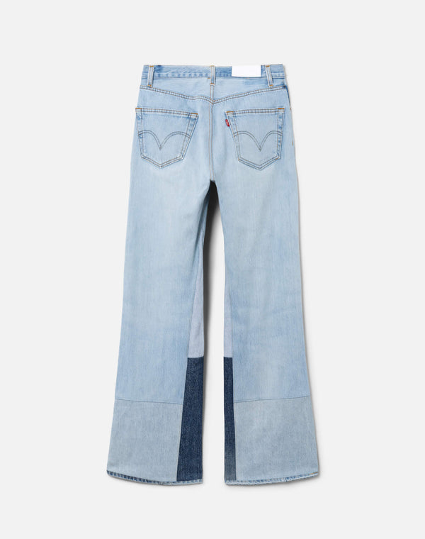 Re Done High Rise Wide Leg Indigo