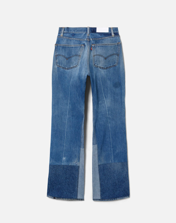 Re Done High Rise Wide Leg Indigo