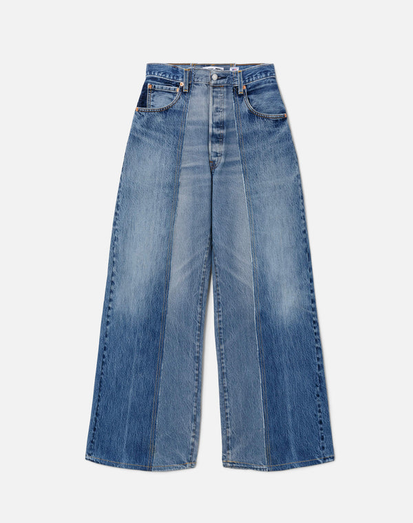 Re Done Levi's Fray Palazzo