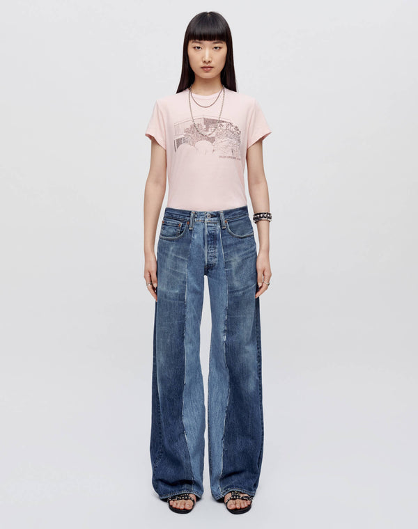 Re Done Levi's Fray Palazzo