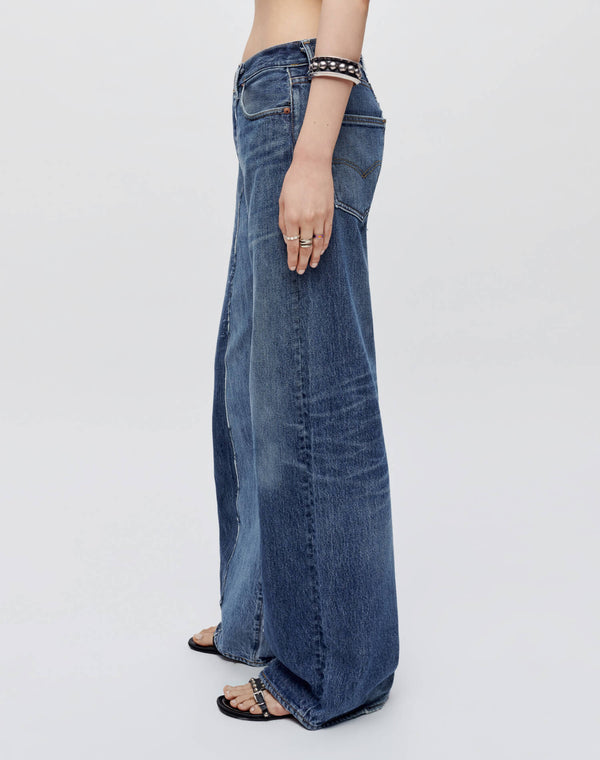 Re Done Levi's Fray Palazzo