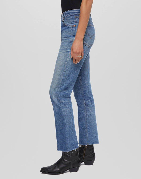 Re Done Levi's High Rise Stove Pipe