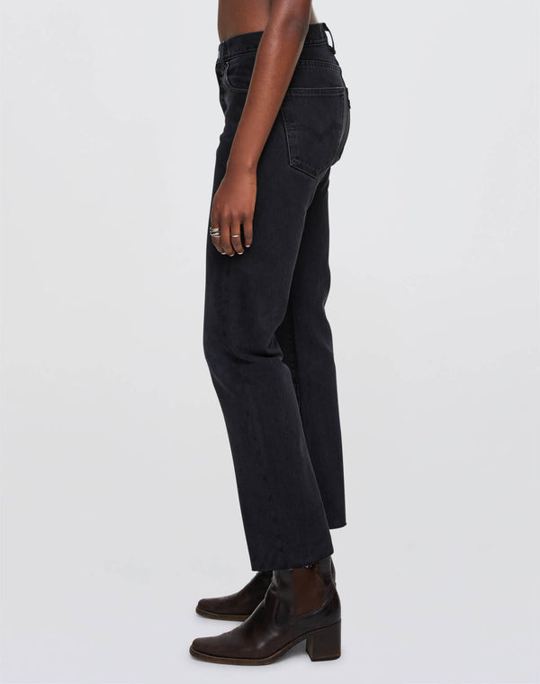 Re Done Levi's High Rise Stove Pipe