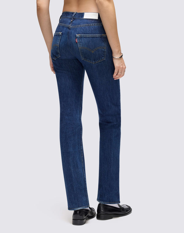 Re Done Levi's Mid Rise Slim Straight