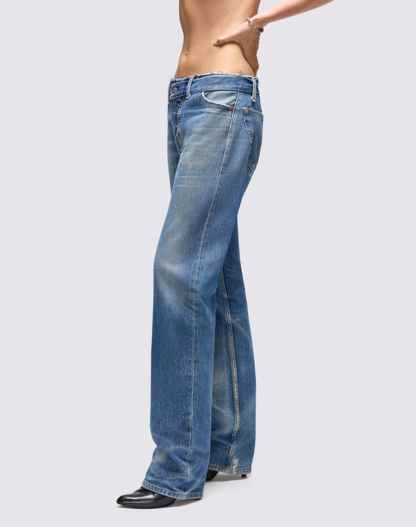 Re Done Levi's Raw Waist 90s Jean