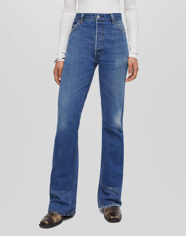 Re Done Levi's Riding Jean Indigo