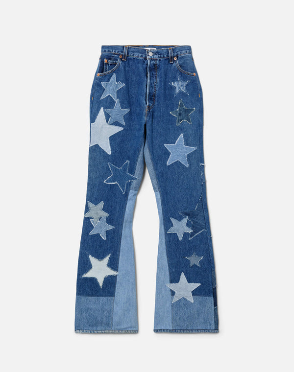re done Levi's Star Riding Jean Stars