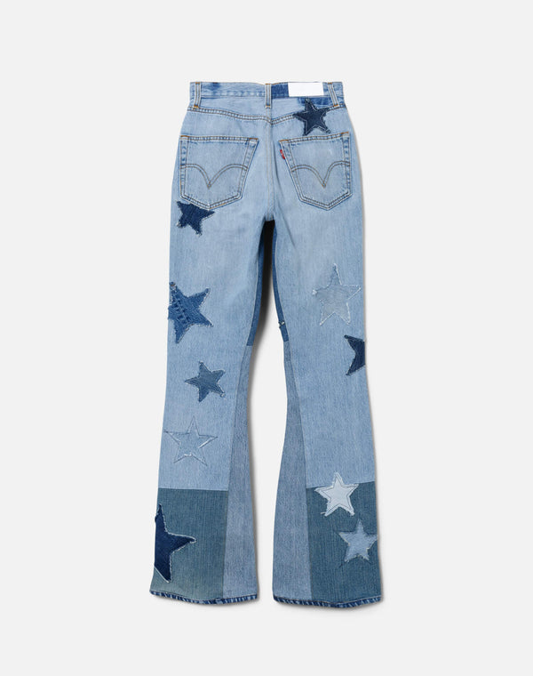 Re Done Levi's Star Riding Jean Stars