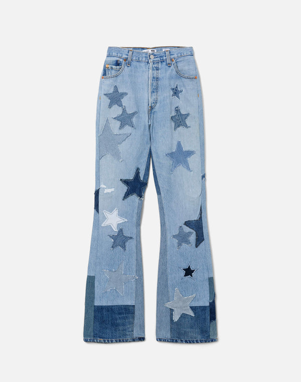 re done Levi's Star Riding Jean Stars