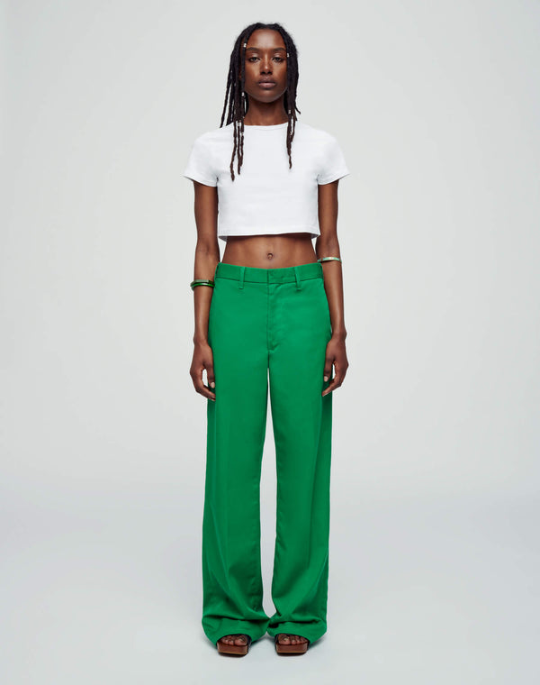 Re Done Micro Tee Optic White