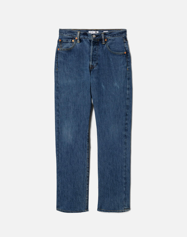 re done Mid Rise Slim Straight Indigo