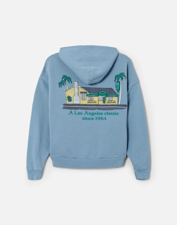 Re Done Modern "Dan Tana's House" Hoody Pacific