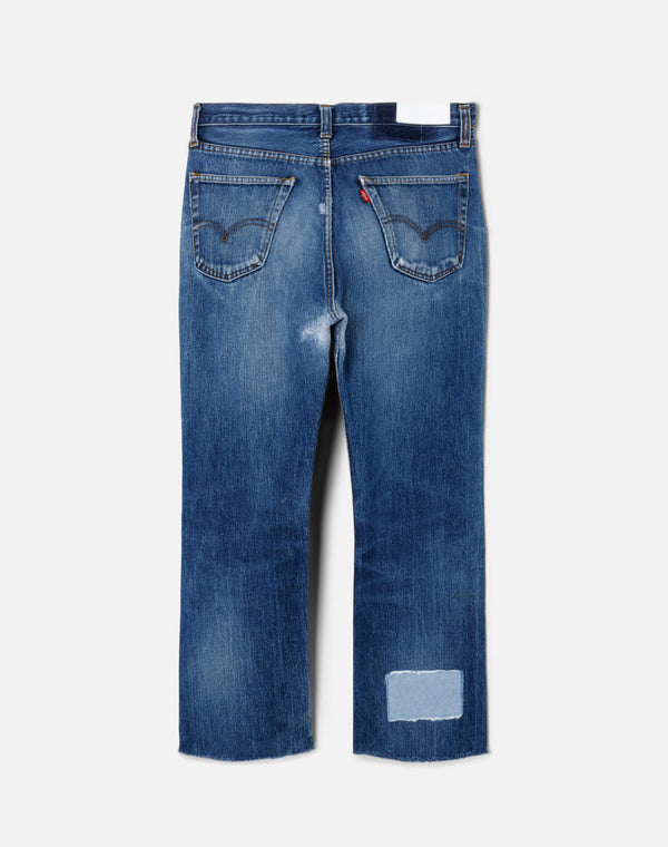 Re Done Patchwork Boyfriend Jean Assorted Indigos