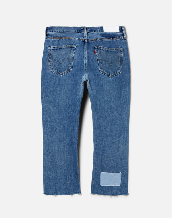 Re Done Patchwork Boyfriend Jean Assorted Indigos