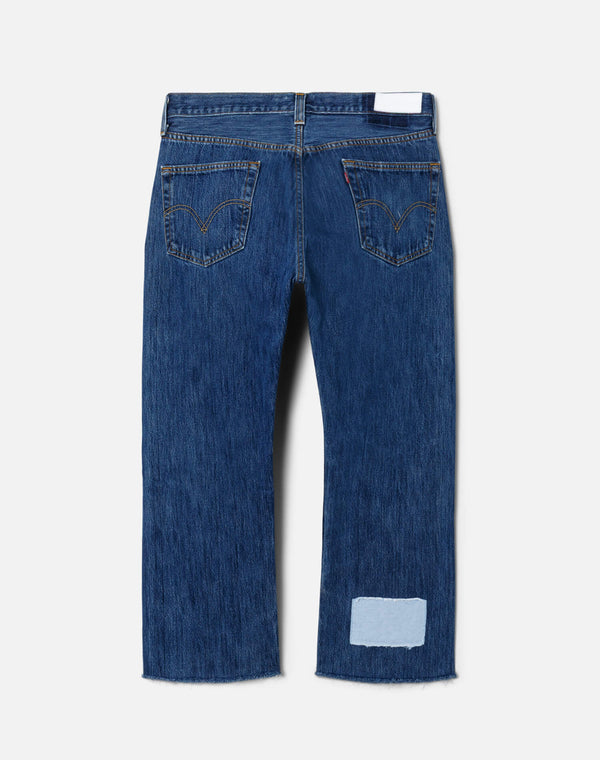 Re Done Patchwork Boyfriend Jean Assorted Indigos