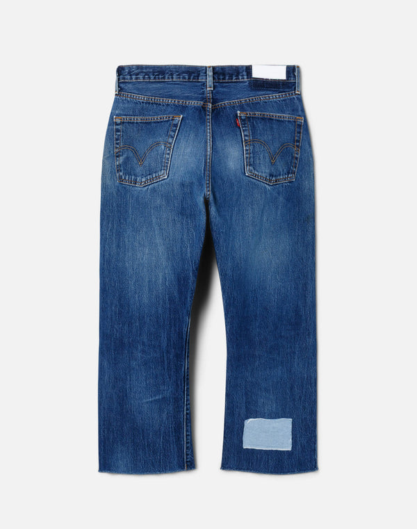 Re Done Patchwork Boyfriend Jean Assorted Indigos