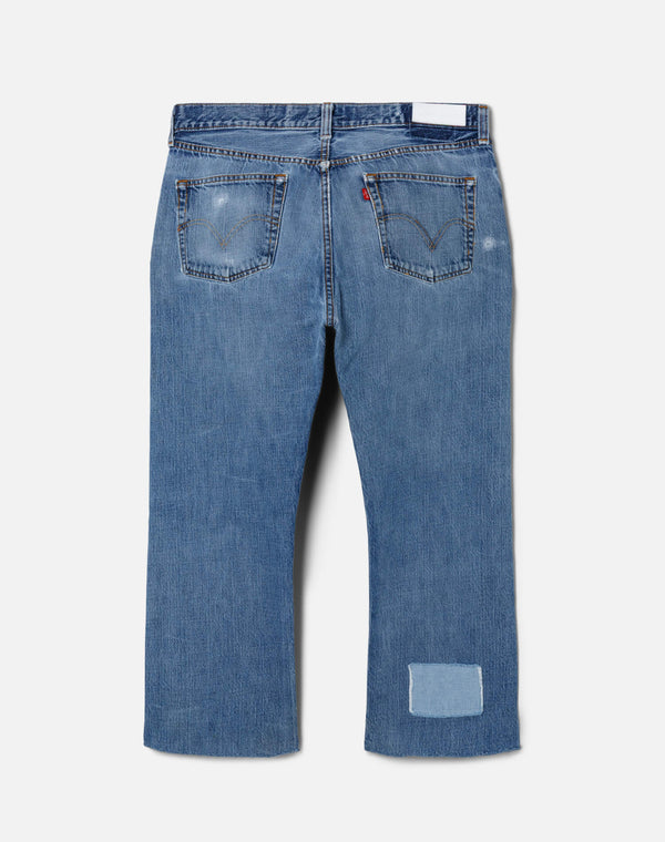 Re Done Patchwork Boyfriend Jean Assorted Indigos