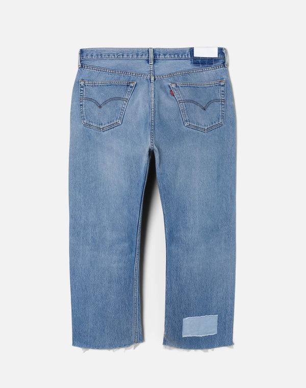 Re Done Patchwork Boyfriend Jean Assorted Indigos