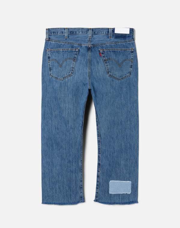 Re Done Patchwork Boyfriend Jean Assorted Indigos