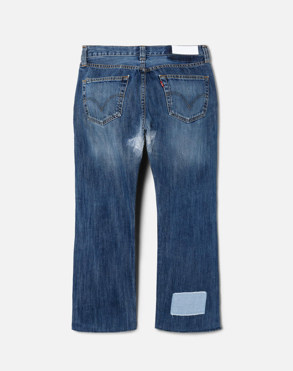 Re Done Patchwork Boyfriend Jean Assorted Indigos