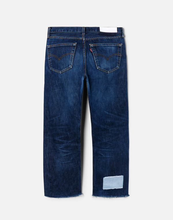 Re Done Patchwork Boyfriend Jean Assorted Indigos