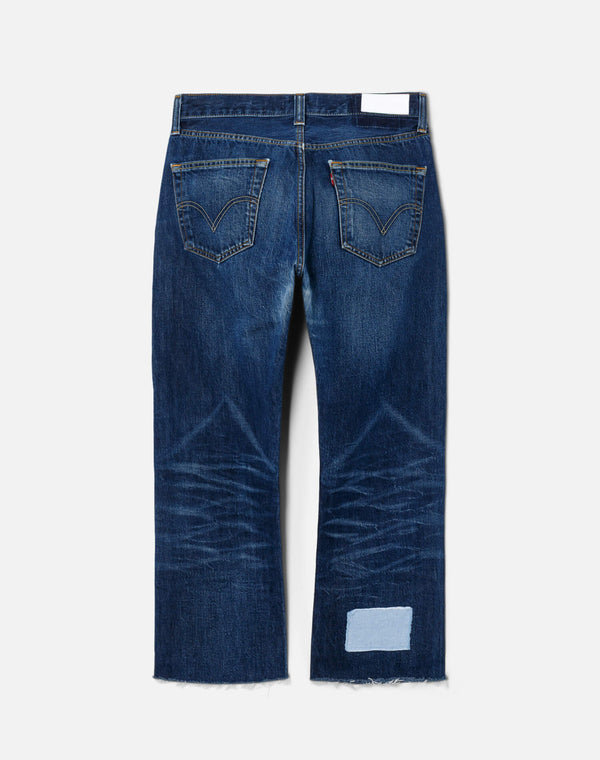 Re Done Patchwork Boyfriend Jean Assorted Indigos