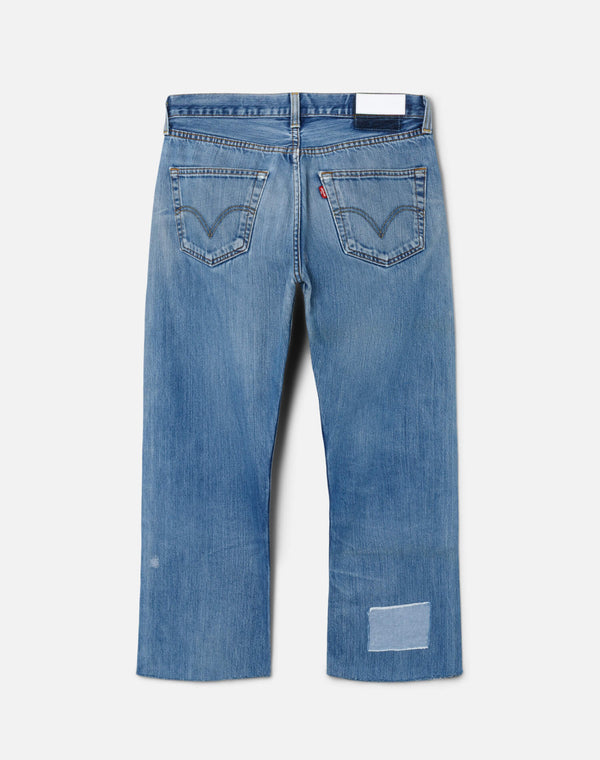 Re Done Patchwork Boyfriend Jean Assorted Indigos